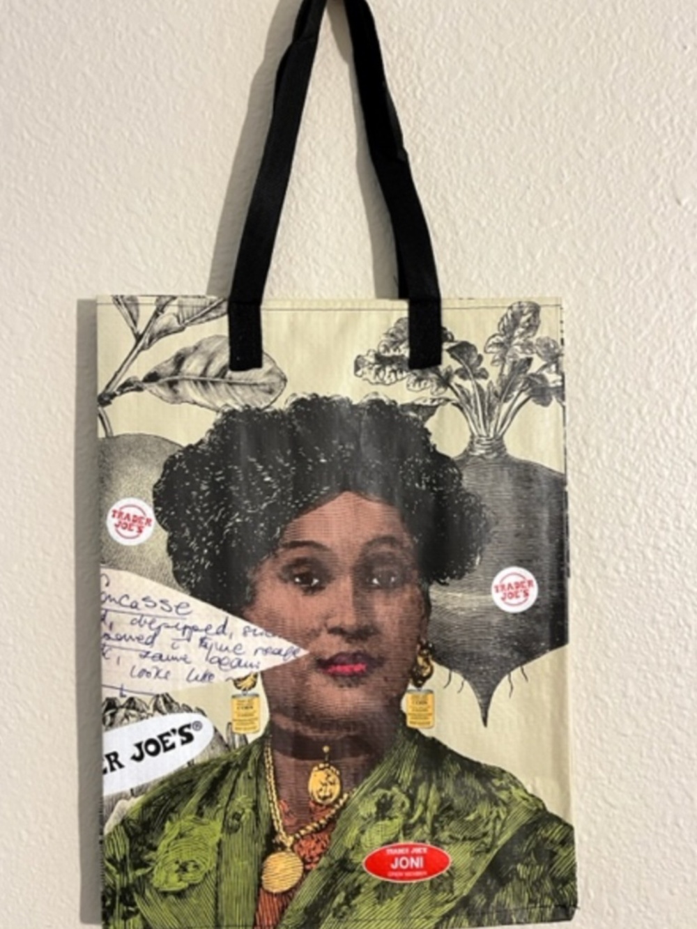 Trader‎ Joe's Bag Trader Joes Reusable Heavy Joni Crew Member Art Print
